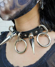 Load image into Gallery viewer, Funk Plus Spike and O Ring Choker
