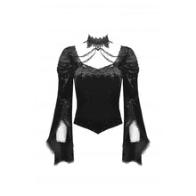 Load image into Gallery viewer, Dark in Love Victorian Luxe Top
