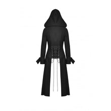 Load image into Gallery viewer, Dark in Love Asymmetrical Hooded Long Coat
