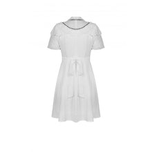 Load image into Gallery viewer, Dark in Love Soulless Princess White Puff Sleeves Dress
