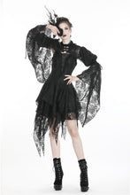 Load image into Gallery viewer, Dark in Love Gothic Lace Shrug With Long Lacey Sleeves
