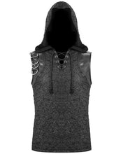 Load image into Gallery viewer, Devil Fashion Apocalyptic Hooded Tank
