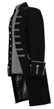 Load image into Gallery viewer, Pentagramme Men&#39;s Velvet Gothic Gentleman&#39;s Tailcoat in Black
