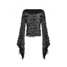 Load image into Gallery viewer, Dark in Love Decadent Shredded Cardigan
