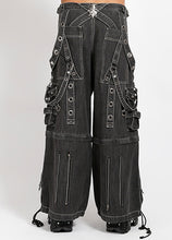 Load image into Gallery viewer, Tripp NYC Super O Ring Black Denim Pant
