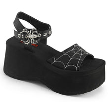 Load image into Gallery viewer, Demonia Funn-10 Platform Sandal With Ankle Strap
