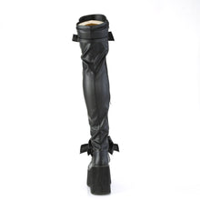Load image into Gallery viewer, Demonia Kera-303 Black Thigh High Platform Boot
