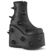 Load image into Gallery viewer, Demonia Slay-77 Spiked Platform Boot

