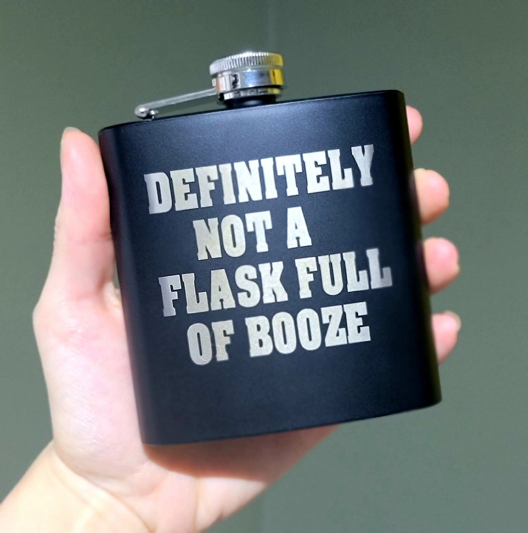 Definitely Not A Flask Full Of Booze Flask