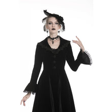 Load image into Gallery viewer, Dark in Love Gothic Long Coat
