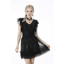 Load image into Gallery viewer, Dark in Love Black Lace Skirt
