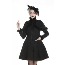 Load image into Gallery viewer, Dark in Love Gothic Winter Long Coat
