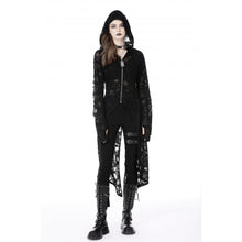 Load image into Gallery viewer, Dark in Love Decadent Ripped Long Jacket
