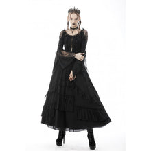 Load image into Gallery viewer, Dark In Love Gothic Frilly Tasseled Top

