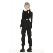 Load image into Gallery viewer, Dark in Love Cargo Tech Joggers in Black

