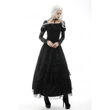 Load image into Gallery viewer, Dark in Love Gothic Lace Embossing Top
