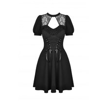 Load image into Gallery viewer, Dark In Love Rock Lace-Up Dress
