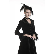 Load image into Gallery viewer, Dark in Love Gothic Long Coat
