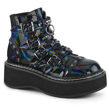 Load image into Gallery viewer, Demonia Emily-315 Womens Holo Platforms
