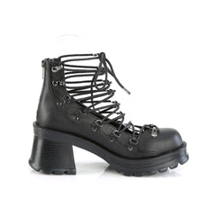 Load image into Gallery viewer, Demonia Bratty-32 Platform Black Lace-up Sandals
