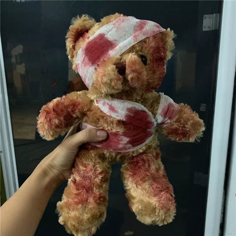 Creepy Cuddles BLOODY TEDDY BEAR