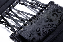 Load image into Gallery viewer, Dark in Love Gothic Lolita Under Bust Corset
