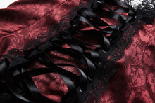 Load image into Gallery viewer, Dark in Love Red Corset Cocktail Dress
