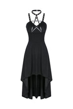 Load image into Gallery viewer, Dark in Love Punk Knitted High-Low Dress
