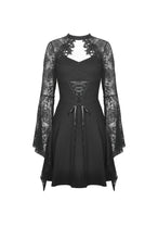 Load image into Gallery viewer, Dark in Love Gothic Lace-Up Doll Dress
