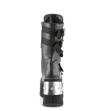 Load image into Gallery viewer, Demonia Kera-108 Platform Boots in Black Vegan Leather
