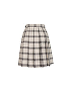 Load image into Gallery viewer, Dark in Love Asymmetrical Plaid Pleated Short Skirt
