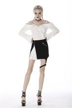 Load image into Gallery viewer, Dark in Love Garter Mini Skirt
