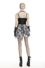 Load image into Gallery viewer, Dark in Love Punk Decadent Dyeing Mini Skirt
