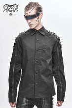 Load image into Gallery viewer, Devil Fashion Future Goth Button Up Collared Shirt
