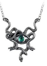 Load image into Gallery viewer, Alchemy of England Gorgon&#39;s Eye Necklace
