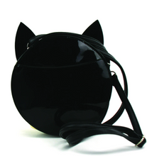 Load image into Gallery viewer, Mystical Black Cat Face Crossbody Bag
