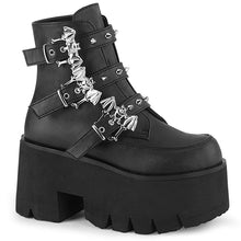 Load image into Gallery viewer, Demonia Ashes-55 Black Platform Ankle Boots
