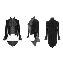 Load image into Gallery viewer, Devil Fashion Victorian Gothic Tailcoat in Black
