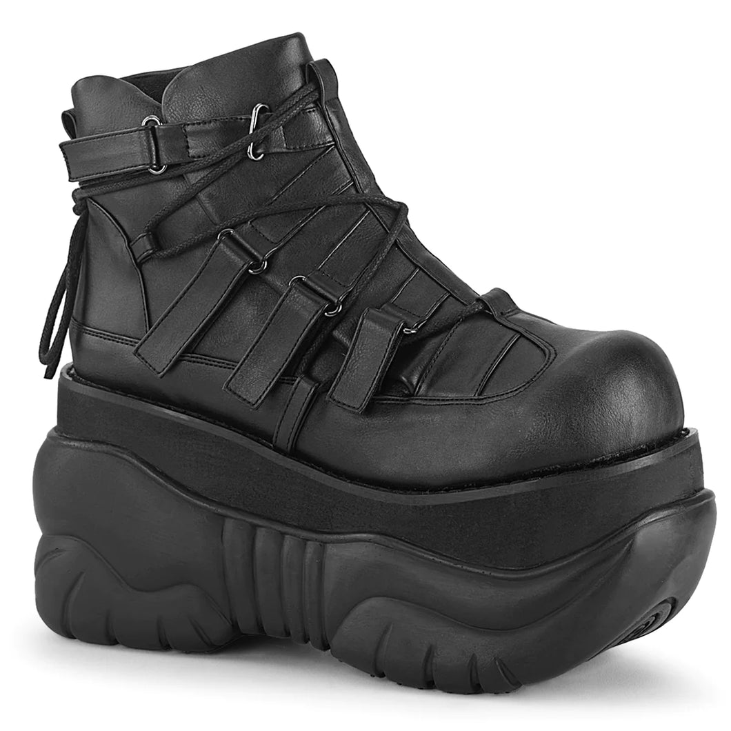 Demonia Boxer-13 Platform Ankle Sneakers