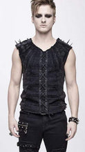 Load image into Gallery viewer, Devil Fashion Spiked Shoulder Tank Top
