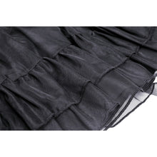 Load image into Gallery viewer, Dark in Love Mesh Studded Mini Skirt
