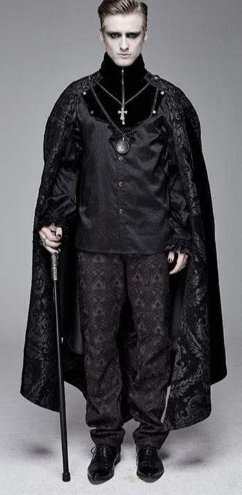 Devil Fashion Black Palace Cloak