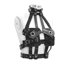Load image into Gallery viewer, Devil Fashion Vegan Leather Pocket Harness
