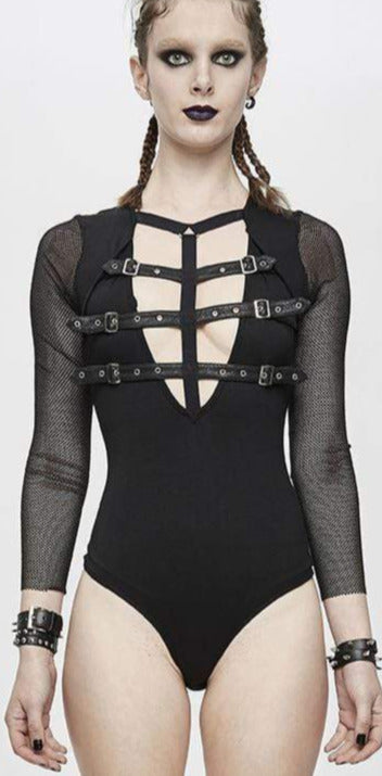 Devil Fashion Bondage Bodysuit