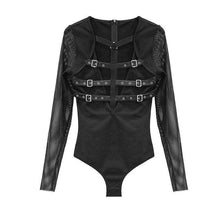 Load image into Gallery viewer, Devil Fashion Bondage Bodysuit
