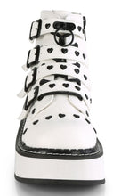 Load image into Gallery viewer, Demonia Emily-315 Womens White Platforms
