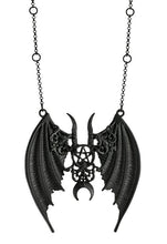 Load image into Gallery viewer, Restyle Black Gothic Maleficent Bat Wing Pendant
