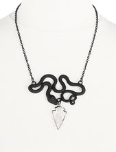 Load image into Gallery viewer, Restyle ENTWINE BLACK NECKLACE
