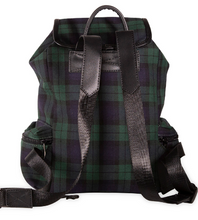 Load image into Gallery viewer, Banned Alternative Green Tartan Backpack
