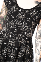 Load image into Gallery viewer, Teen Goth Cat Dress

